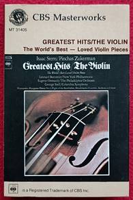 GREATEST HITS - THE VIOLIN Cassette Tape