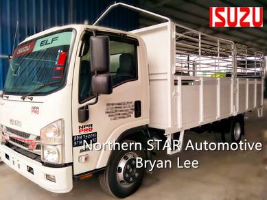 2026 Lori Baru Isuzu 1 tan 3 tan Wooden Kayu Fuso
