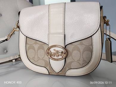 Coach saddle bag