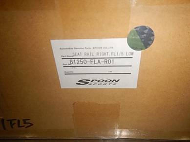 Spoon Reclining Seat Rail RH Low Position FL5 FL1