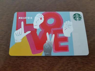 Starbucks Malaysia Signing Love Card
