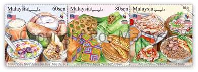 Mint Stamp Makanan Kita Malaysia 2019