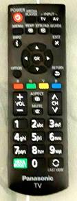 Panasonic remote led tv