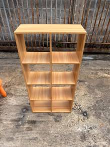 2x4ft Divider Display Rack Shelves Cabinet