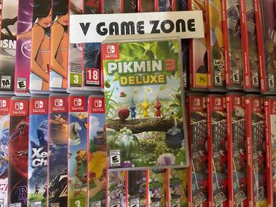 Nintendo Switch Pikmin 3 Deluxe Used Game Card Ori