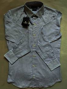 BrandNew💯%COTTON/ItalianFabricSpecialCheckedShirt