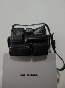 Balenciaga Men's Superbusy Messenger Bag FULL set