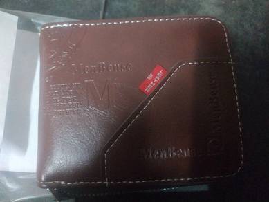 MenBense Men's Wallet With Zipper 