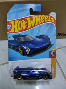 Hotwheels Blue Cadillac Project GTP Hypercar