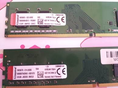 1 PAIR 4GX2 Kingston 2400mhz  & 1Pcs ADATA 4GB