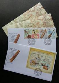 First Day Cover Musical Series 2 Malaysia 2018