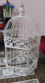 Sangkar Burung Besi Hiasan / Steel Bird Cage Deco