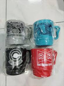 Bandai Dragon Ball Theme 4 Set of Plastic Mug