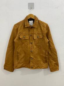 BROWNY Japan Suede-Look Trucker Jacket