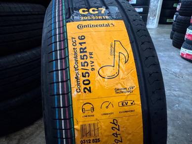 Tayar Baru 205 55 16 Continental Comfort CC7 2026