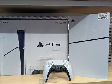 Used PS5 Slim 1TB Disk Complete Box, Shop Warranty