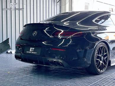 Mercedes W205 Coupe C63 Diffuser Side Skirt Carbon