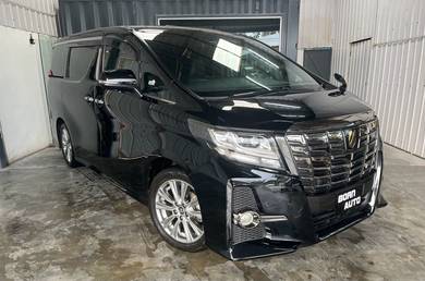 2016 Toyota Alphard S A PACKAGE TYPE BLACK