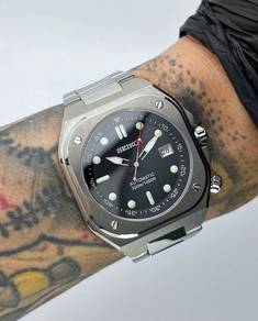 Custom Seiko Mod 42mm Black BR05 V2