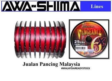 AWASHIMA VENGEANCE x6 PE LINE 100M