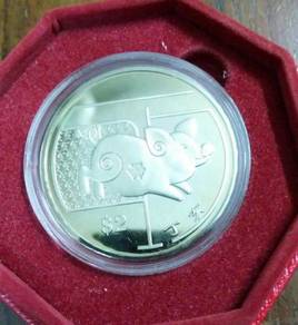 $2 Cupro-Nickel Proof-like Boar Coin