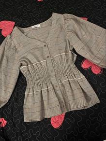 lunacion grey color top