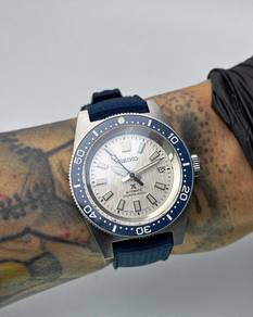 Custom Seiko Mod 41mm Blue White Birch 62mas