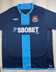 Umbro West Ham 2009 Away Jersey #BK Used