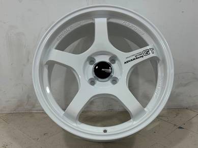 Sport rim baru 16 advan gt white myvi city vios