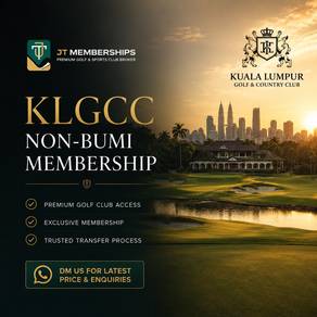 KLGCC Non-Bumi Membership For Sale