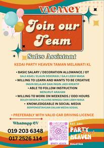 Sales Assistant