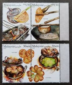 Mint Stamp Traditional Art of Making Kuih 2022