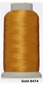 Gold 8474 Embroidery Machine Thread Benang Sulam
