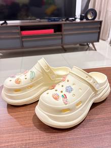 Crocs-style clogs (only wore once)