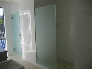 SHOWER GLASS l skrin kaca mandian kering l