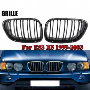 Bmw E53 M Front Grill Glossy Blk Bodykit Grille