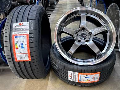 Sport Rim Advan-GT Combo Tyre 18x8j et38
