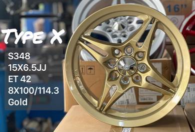 New Rim Type X 15 Inch Thailand Gold