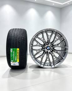 BMW E90 F30 F32 X1 E84 18" Rim + Tayar Baru R536