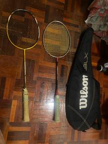 Double racket combo : Wilson & Yonex