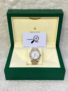 Rolex Datejust 36 Yellow Gold Jubilee White Dial