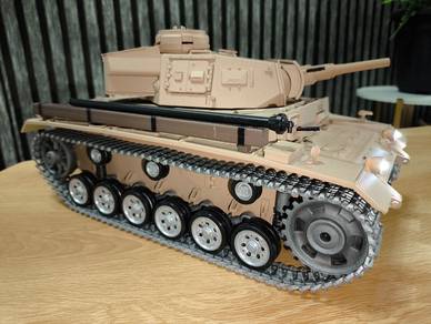 HENG LONG 1/16 Panzer III Ausf. H Upgraded RC Tank