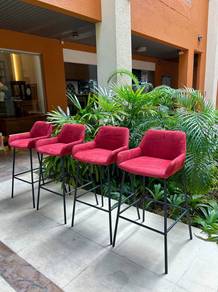 Authentic ARTURO Shiro FABRIC Bar Stool/CHAIRS