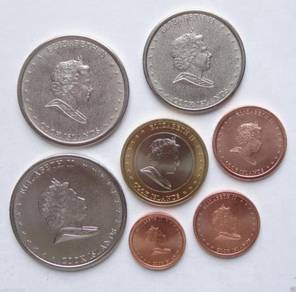 Cook Islands coin set of 7 -  2010