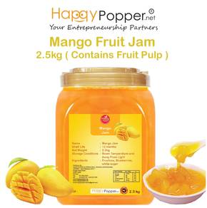 Mango Fruit Jam 2.5kg Contains Fruit Pulp Topping