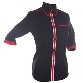Baju Korporat Oren Sport Ladies F1 3302 Black