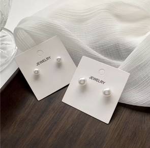 small pearl earrings