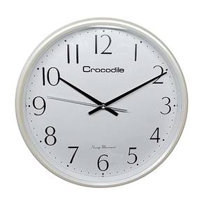 Used Refurbish Original Crocodile Wall Clock White
