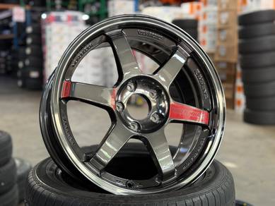 NEW 17 AOW TE37 SL Rim Civic Mazda 3 CX3 HRV CRV