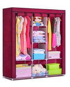 King sized curtain wardrobe